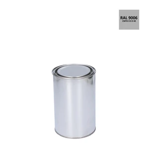 Farba antikorózna polomatná na zinok 1 kg strieborná - slide 0