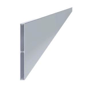 Al profil 200 x 16 x 6000 mm, bez povrchovej úpravy - slide 0