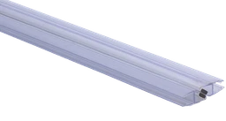 Plastové tesnenia magnetické, 180°, L = 2200 mm