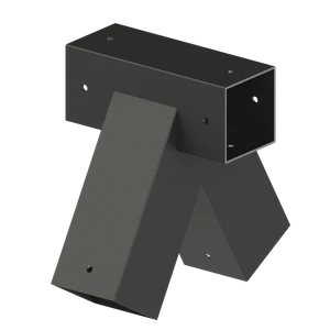 Rohová spojka na hojdačku pre hranol 80 x 80 mm, pozink - slide 2