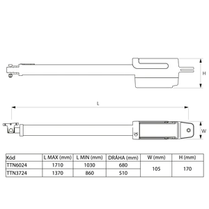 HI-SPEED - rýchly pohon pre krídlovú bránu do 3,7 m/krídlo - slide 3