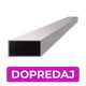DOPREDAJ profil 50 x 25 x 1,5 x 1000 mm, brúsená AISI 304