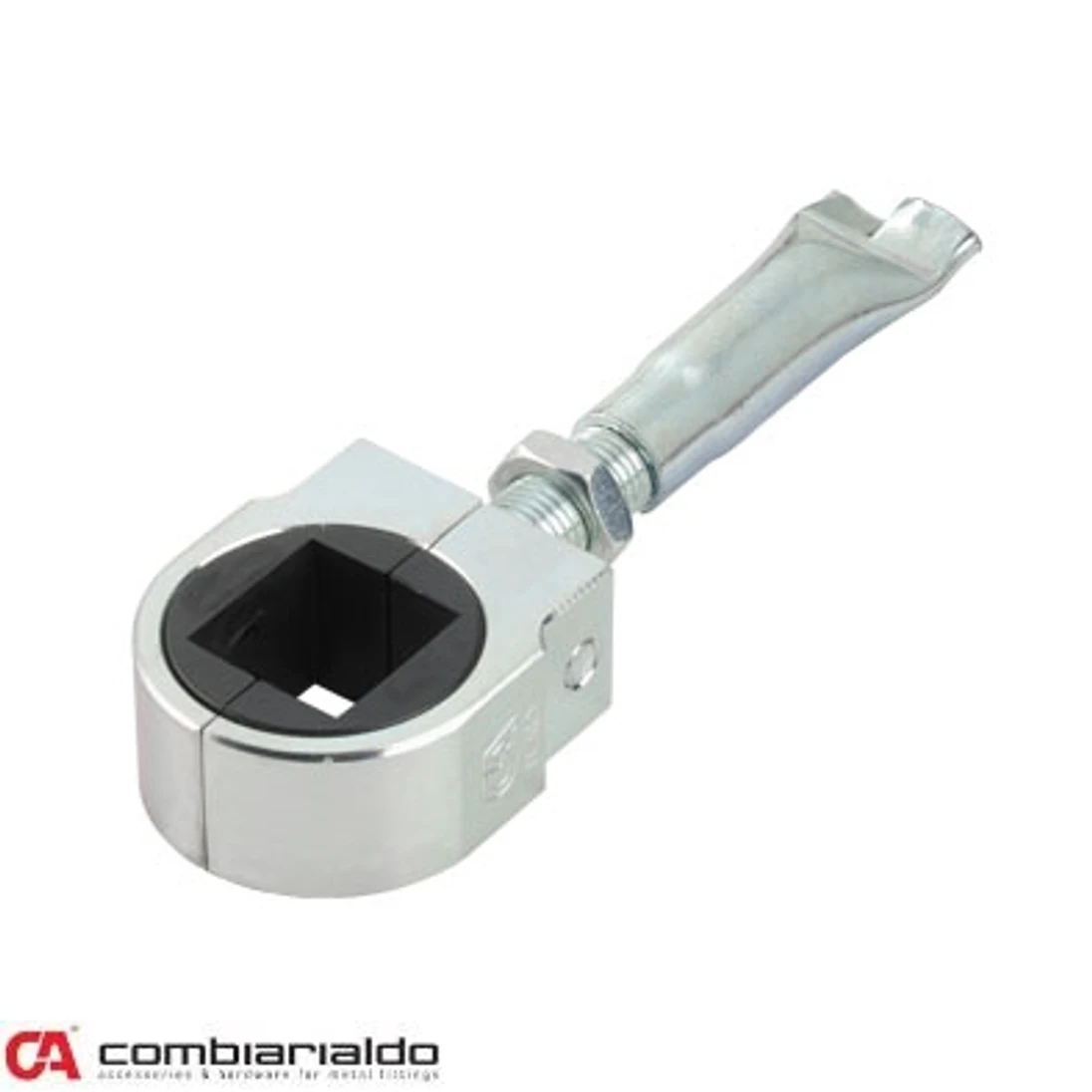 Záves M22, upnutie štvorhranu 40 x 40 mm, chemické kotvenie