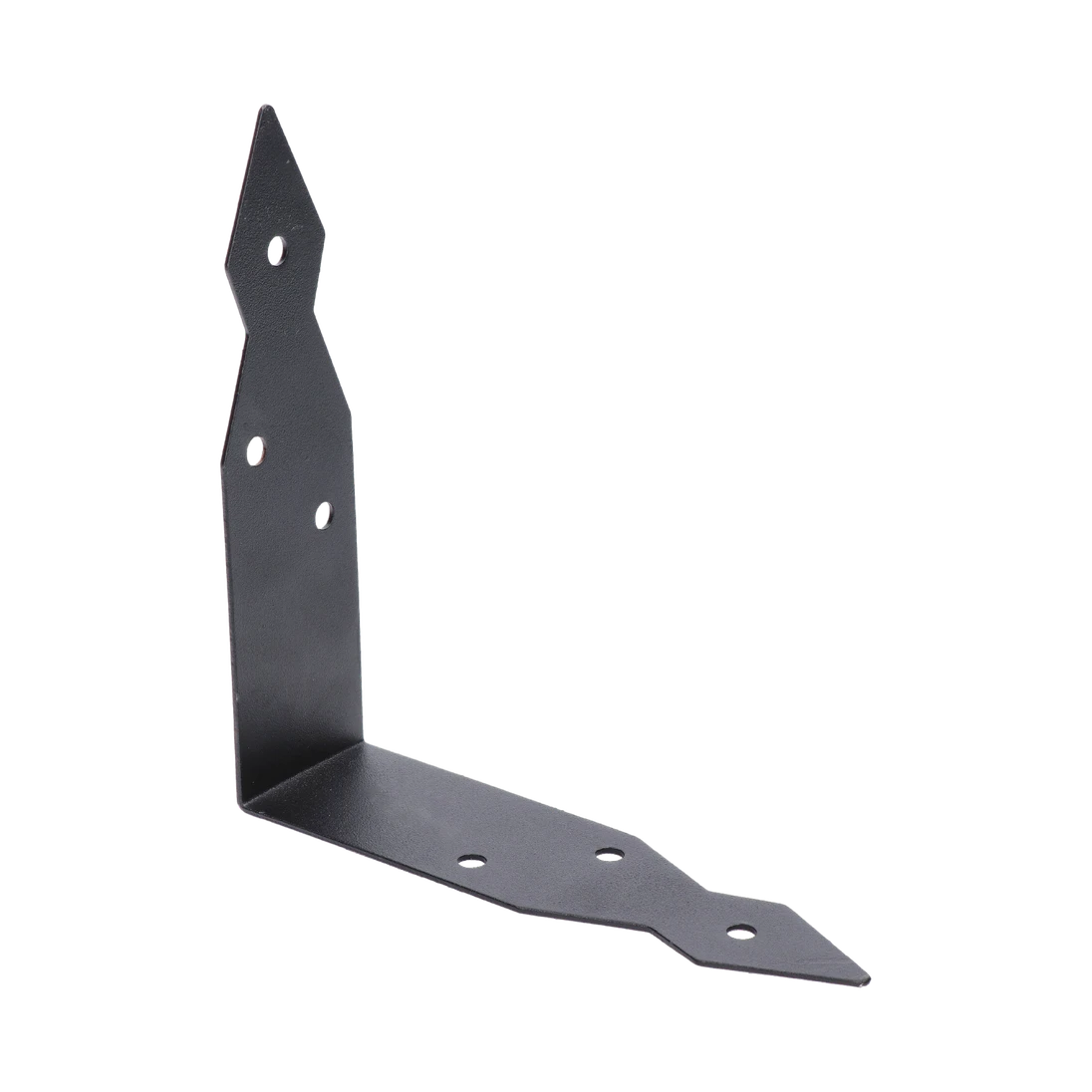 Dekorativní úhelník 146 x 40 x 1,5 mm, černý