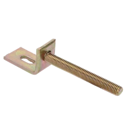 Kotvenie na plotové dielce, M12, 30 x 150 mm, žltý pozink