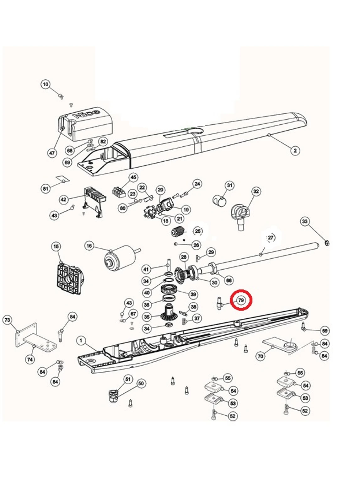 PPD0390R03.4540 - kolík pro TOONA, METRO, XMETRO