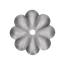 Kvet ø 90 x 3 mm, otvor ø 10 mm