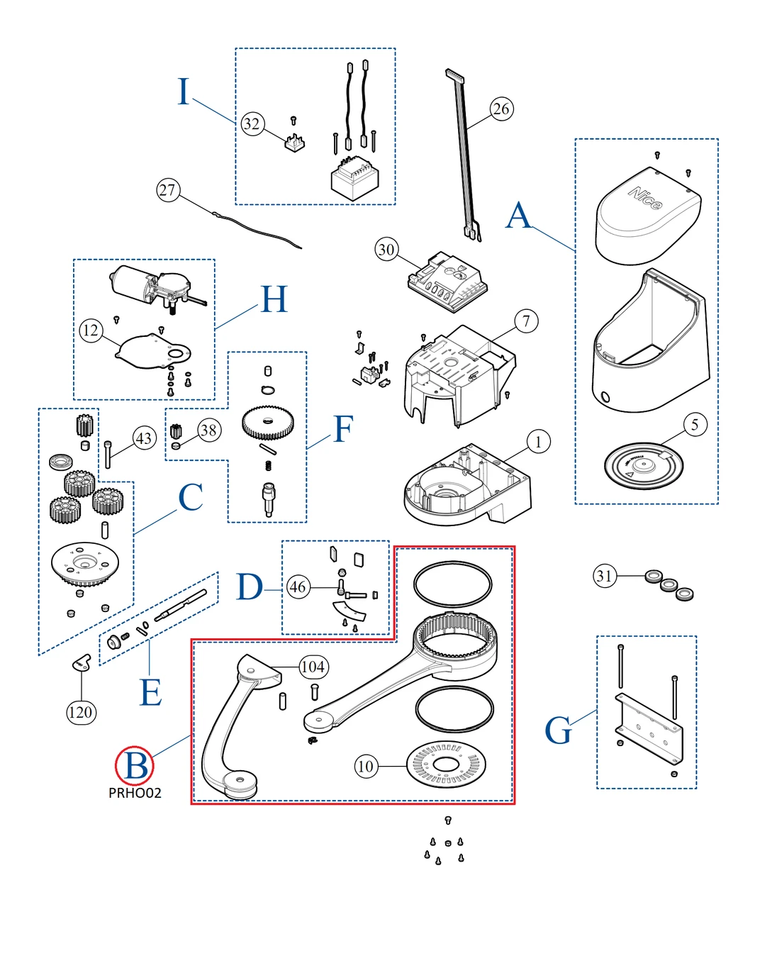 PRHO02 kit ramien pre HOPP