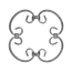DOPREDAJ ornament 12 x 6 mm, 215 x 215 mm