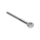 Úchyt pre držiak lanka, oko 6,3 mm, nerez AISI 304