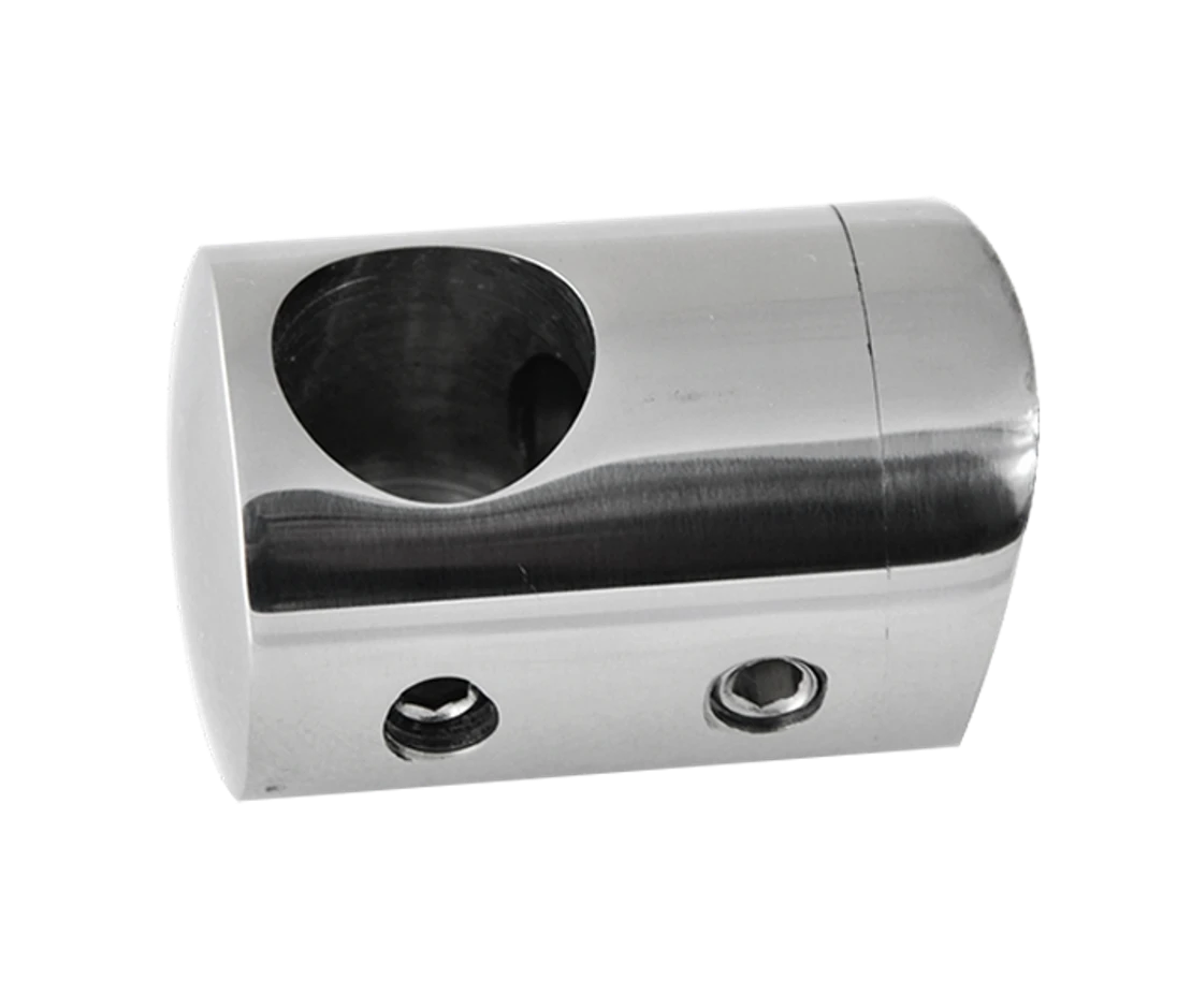 Držák tyče ø 12 mm (P) na trubku ø 42,4 mm, AISI 304