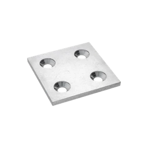 Hliníková krytka pre profil AL-SP70, bez povrchovej úpravy - slide 0