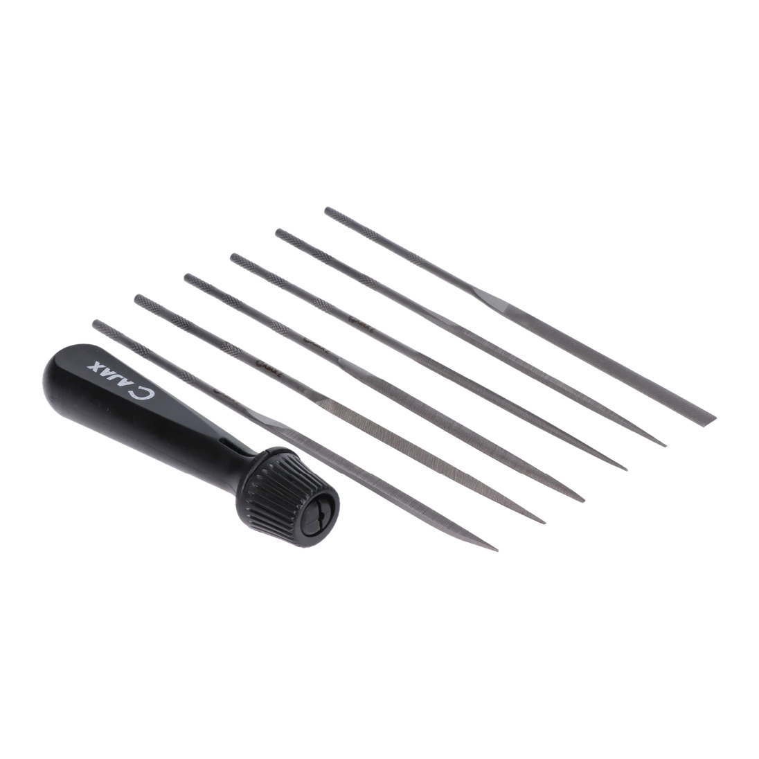 DOPREDAJ 6 dielna sada ihlových pilníkov, L = 160 mm, sek 2