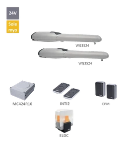 WINGO sada pro dvoukřídlou bránu do 3,5 m/křídlo