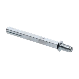 Hriadeľ kľučky 8 x 8 x 90 mm, pre kľučku s pevnou guľou