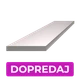 DOPREDAJ Tyč plochá 40 x 5 x 2000 mm, brúsená AISI 304