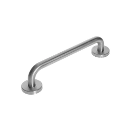 Madlá 268-416x64mm/ø 19mm, brúsená nerez AISI304