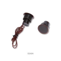 Zápustný magnetický spínač MS-04, plastový