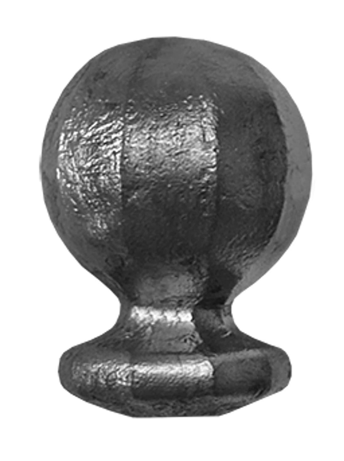 ukončenie-guľa 87 x 64 mm, podstava ø 54 mm