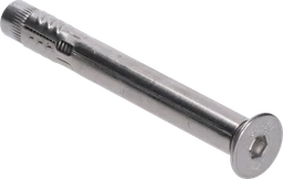 Nerezová kotva pre Al profil, hlava na 6 mm imbus