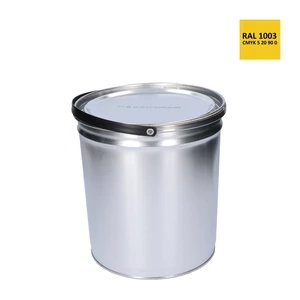 Barva antikorozní polomatná na zinek 5 kg zářivě-žlutá - slide 1