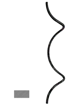 DOPREDAJ prvok 312 x 52 mm, profil 14 x 6 mm
