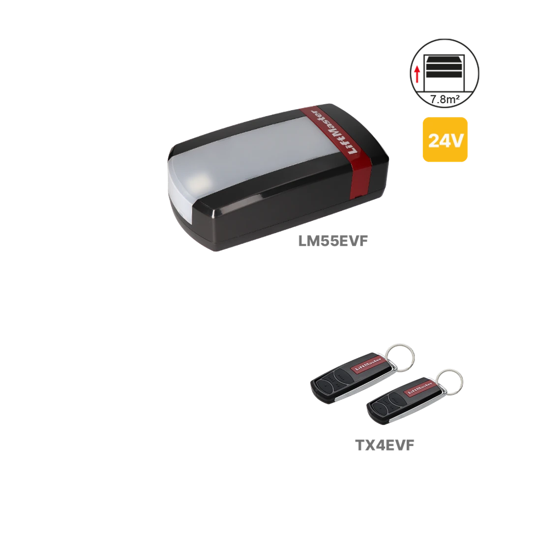 Sada pre garážovú sekcionálnu bránu 7,8 m2/90 kg