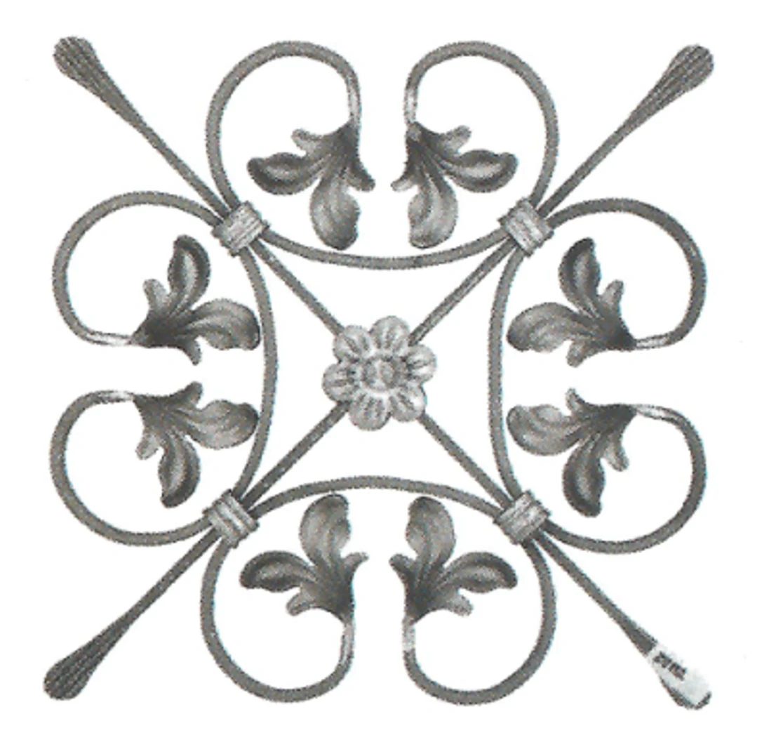 Ornament 340 x 340 mm, profil hladký 12 x 6 mm