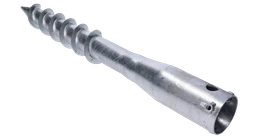Zemný vrut, ø 68 mm, žiarový pozink