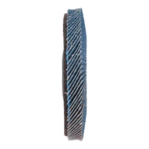 Lamelový kotúč na oceľ a nerez, ø 125 mm, zrno 40, kónický - slide 3