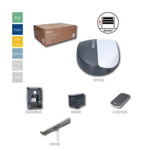 SPIN23BDKCE sada pre sekcionálnu bránu do 10,5 m2 - slide 1