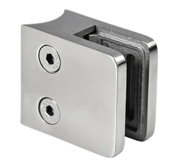 Svorka skla/plechu na trubku ø 42,4 mm, brúsená AISI 304