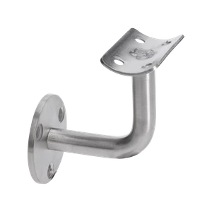 Držák madla ø 42,4 mm na stěnu, broušená nerez AISI 304 - slide 0