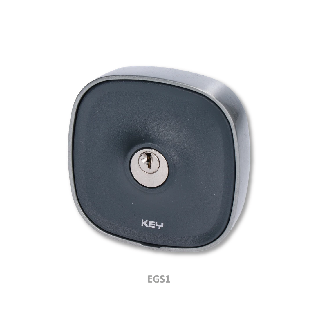 Klíčový spínač, hliníkový čelní panel, kovová skříňka