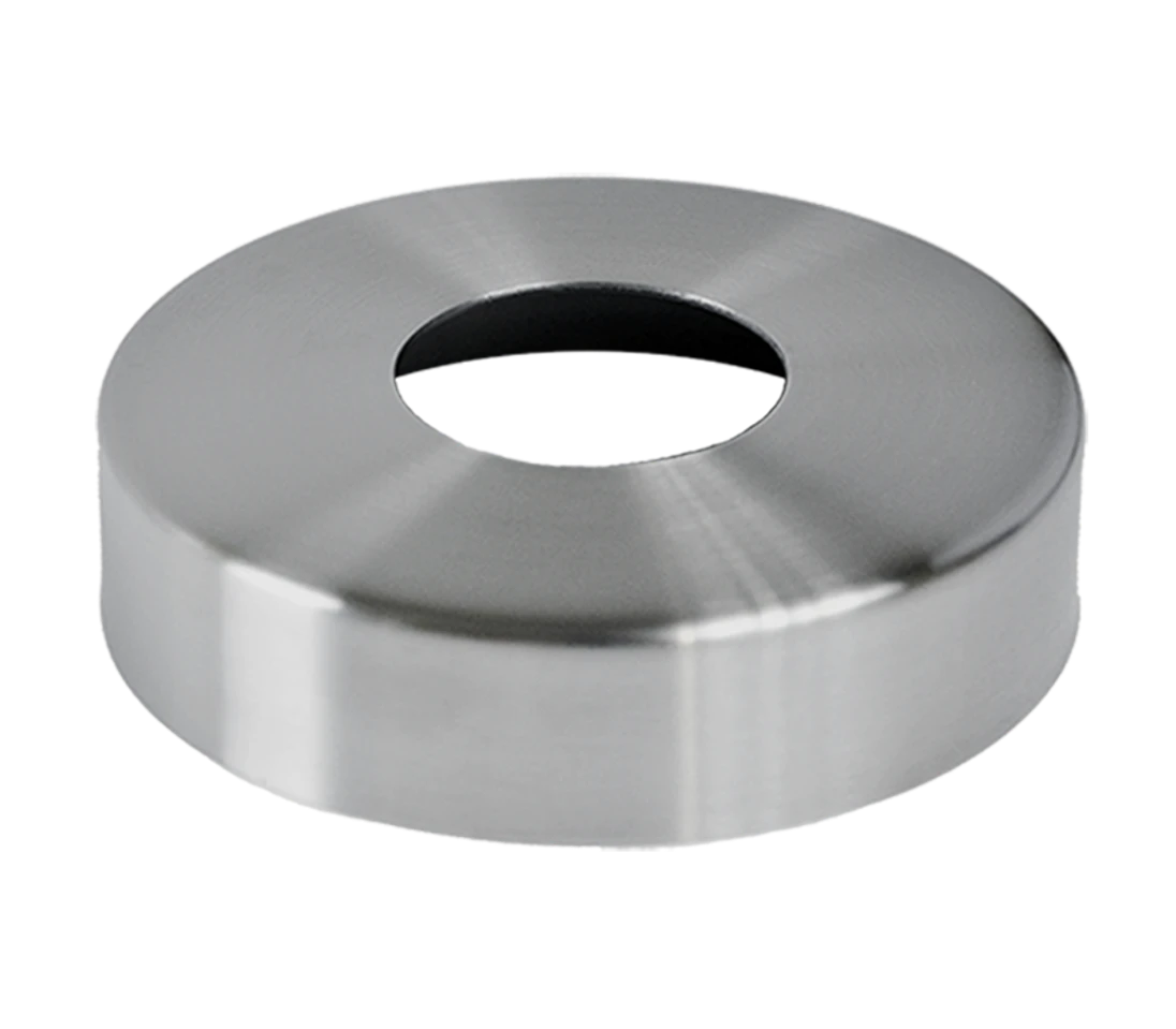 Kryt príruby na trubku ø 42,4 mm, brúsená nerez AISI 304