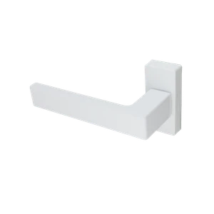 Okenná kľučka, hliník, povrch: plast - slide 0