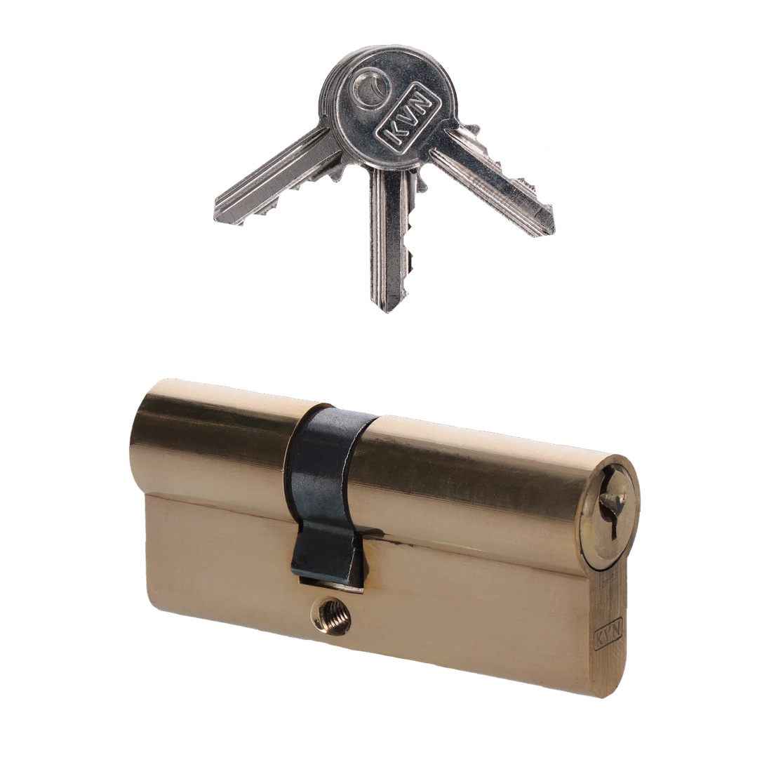 Cylindrická vložka EURO 30/40 mm, mosadzná, 3 kľúče