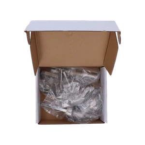 Kľučka (P) + Guľa (otočná), vrátane rozety, brúsená AISI 304 - slide 1