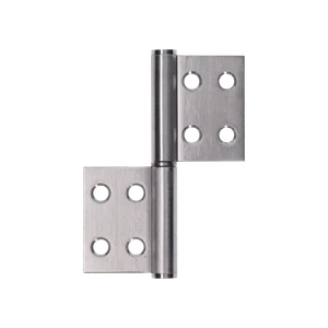 Nerezové panty, max. nosnost: 70kg, broušená nerez AISI304 - slide 1