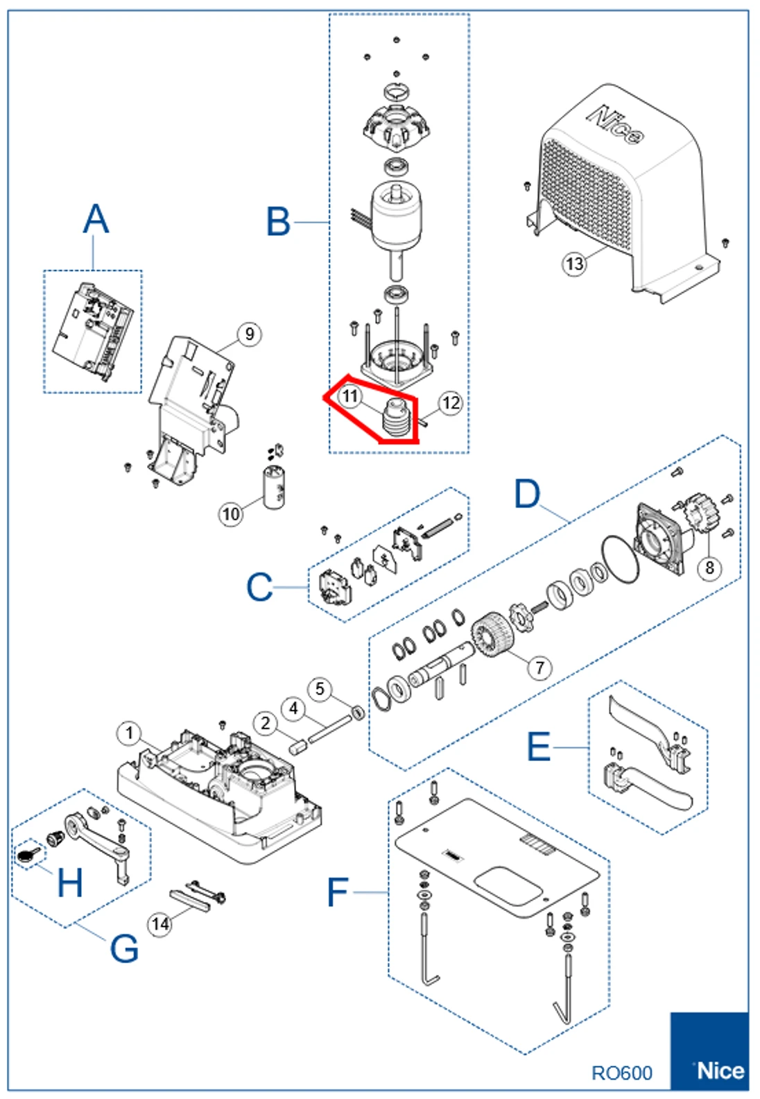PD2188A0000 Skrutkový hriadeľ z1z25
