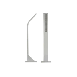 Venkovní LED osvětlení STIK S, barva RAL9010, H-404mm