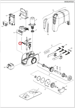 999LOCK000A00 odblokovací mechanizmus- komplet - slide 0