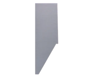 Ukončení k AL kotvícímu profilu, hliník, broušený - slide 0