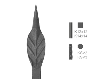 Kovaný špic typu K9 - slide 0