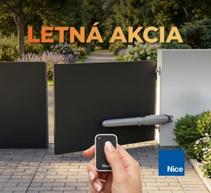 Užite si leto naplno - ovládač INTI2 k vybraným pohonom NICE