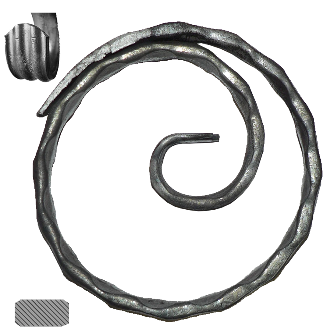 Kruh ø100 mm, 12 x 6 mm, zdobený