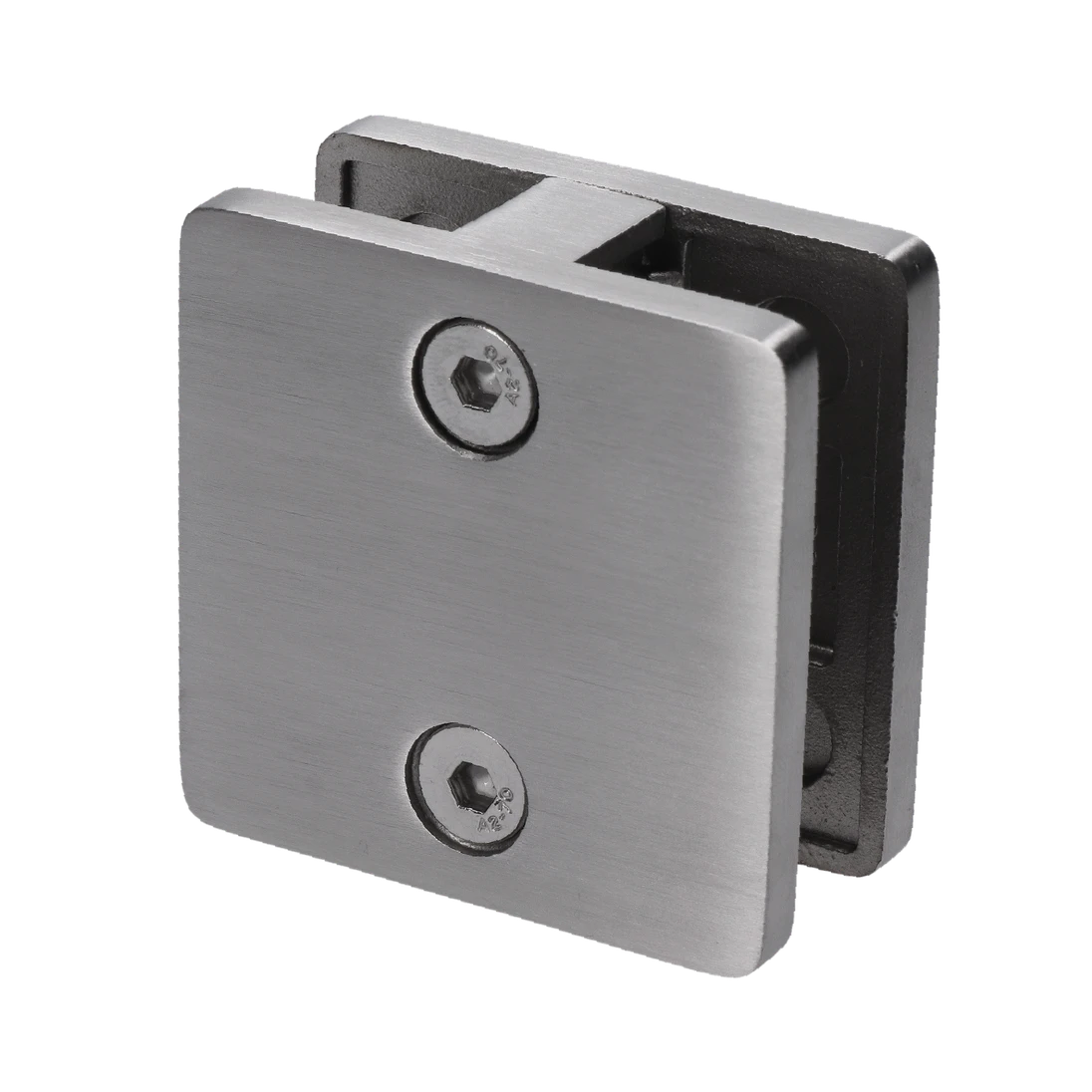 Svorka priama na jokel, na sklo 8 - 12,76 mm, AISI 304