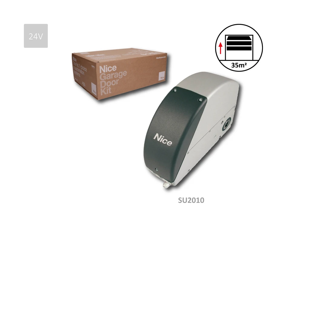 SUMO - samosvor 24 V pre priemyselnú bránu 25 - 35 m2