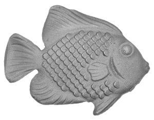 DOPREDAJ dekoračný prvok 134 x 110 x 5 mm - ryba, odliatok - slide 0