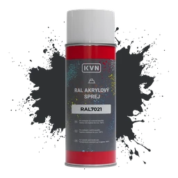 Farba v spreji - RAL 7021, 400 ml